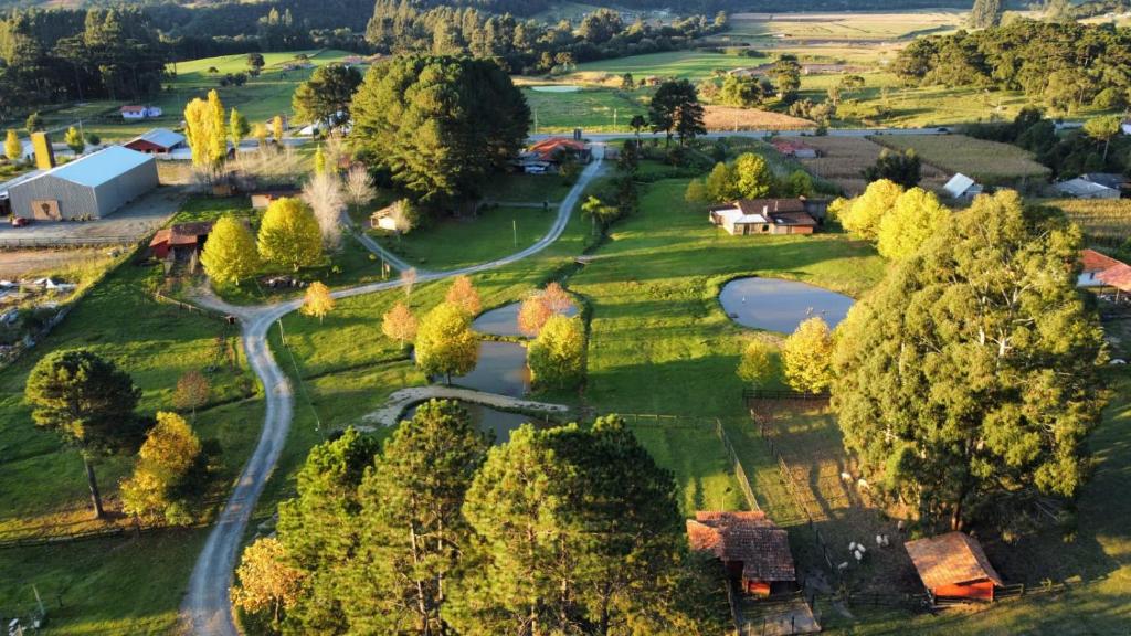 Naturlandskabet i nærheden af kroen