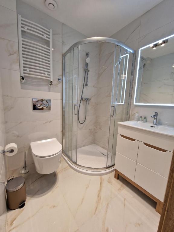 Koupelna v ubytování Villa Cristal