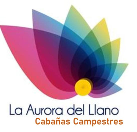 een logo voor de campussen van la angularda del llomo calabria bij CABAÑAS CAMPESTRES LA AURORA DEL LLANO in Villavicencio