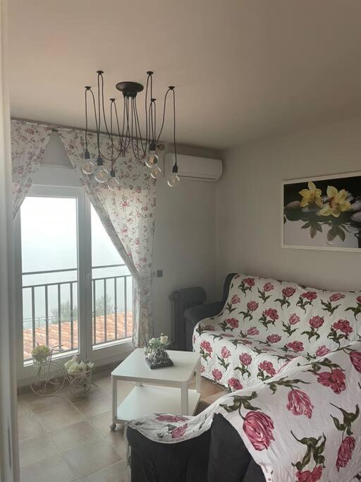 Postel nebo postele na pokoji v ubytování Casa rural con piscina y vistas