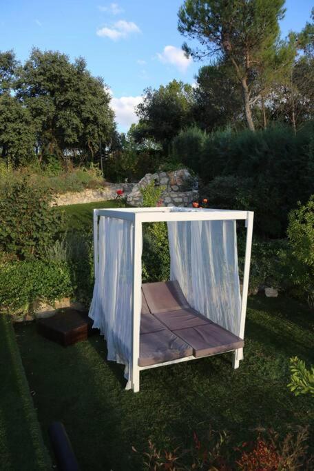 Zahrada ubytování Casa rural con piscina y vistas