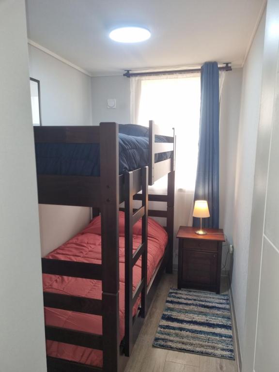 Departamento en Tome, Condominio Vista Bahia - 2ベッドルームのアパート