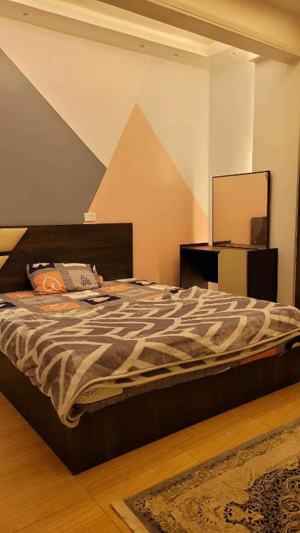 Postel nebo postele na pokoji v ubytování مون لايت Moon Light Villa