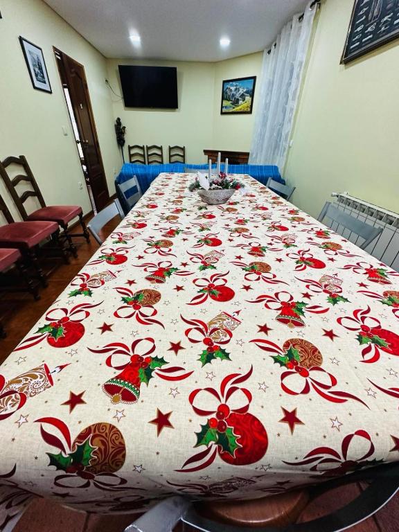 Postel nebo postele na pokoji v ubytování Residência Iris