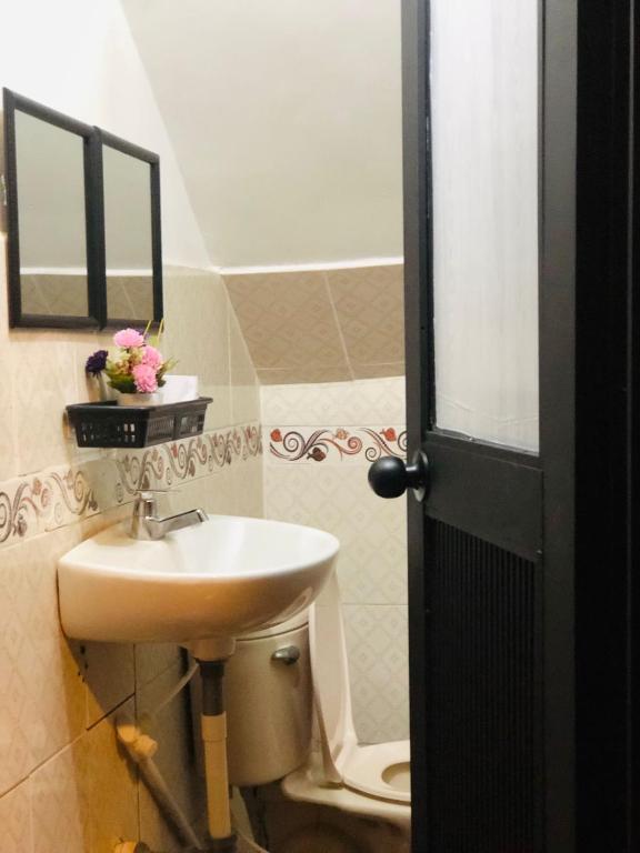 Koupelna v ubytování Casa Egos Pop Laureles