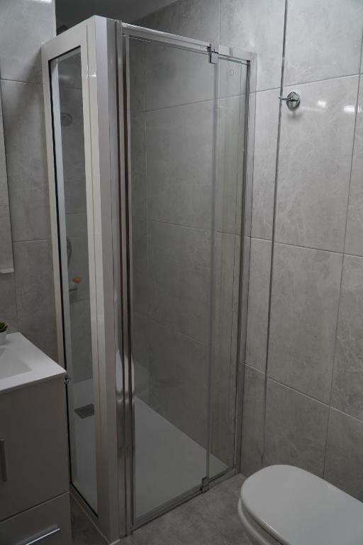 A bathroom at ROSET