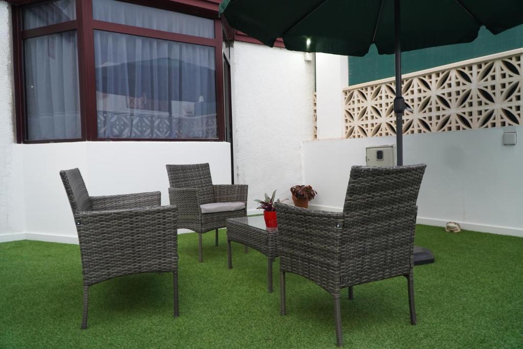 A seating area at ROSET