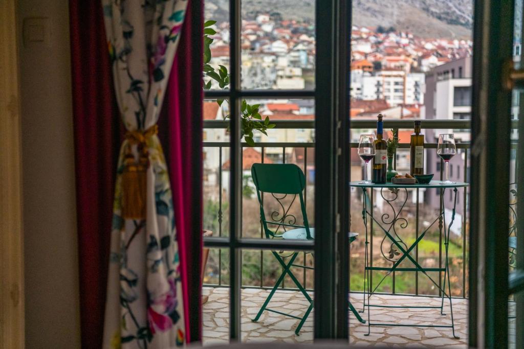 Balkón nebo terasa v ubytování Nomad Rooms