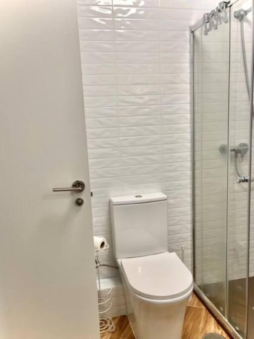 Koupelna v ubytování Acogedor estudio 650 m de playa