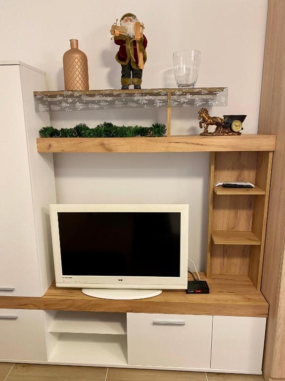 Kuchyň nebo kuchyňský kout v ubytování Apartman Anastasija Jezero