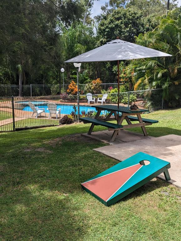 Piscina di Gumnut Glen Cabins o nelle vicinanze
