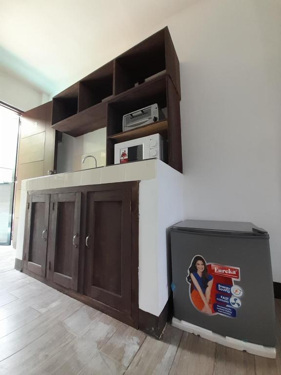 Kuchyň nebo kuchyňský kout v ubytování Palawan Residence