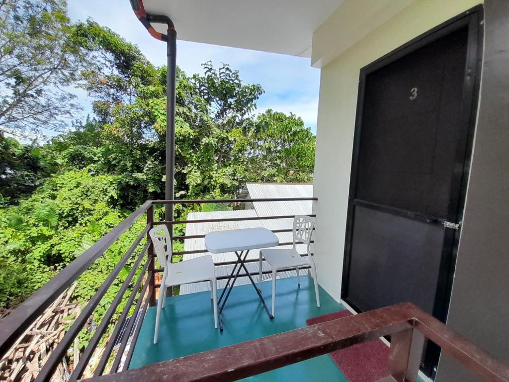 Balkón nebo terasa v ubytování Palawan Residence
