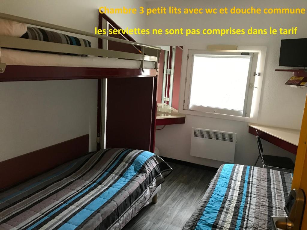 Postel nebo postele na pokoji v ubytování Class'Eco Chambly