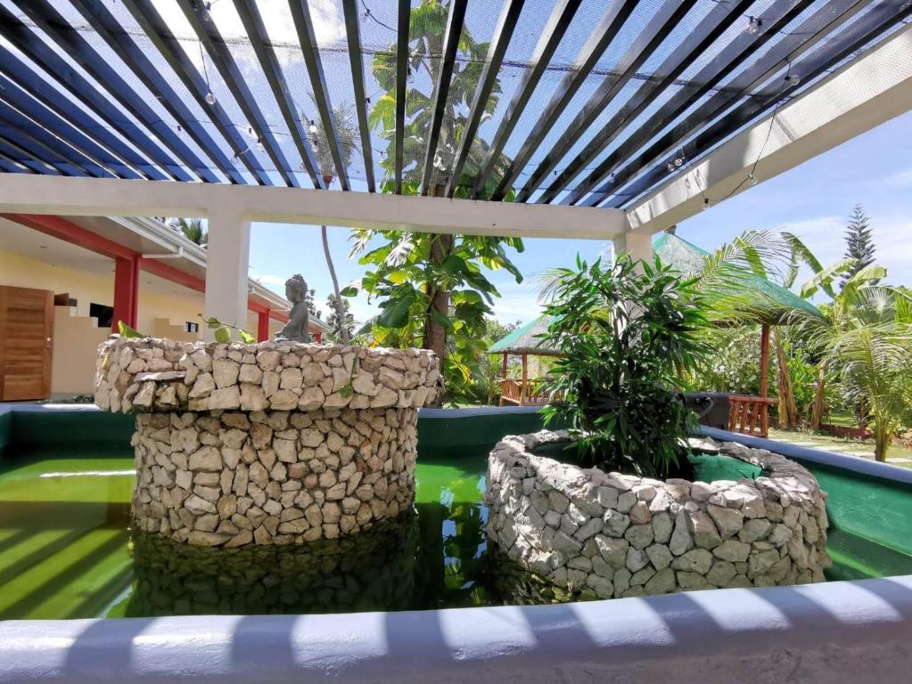 Zahrada ubytování SBG Resort Lambug