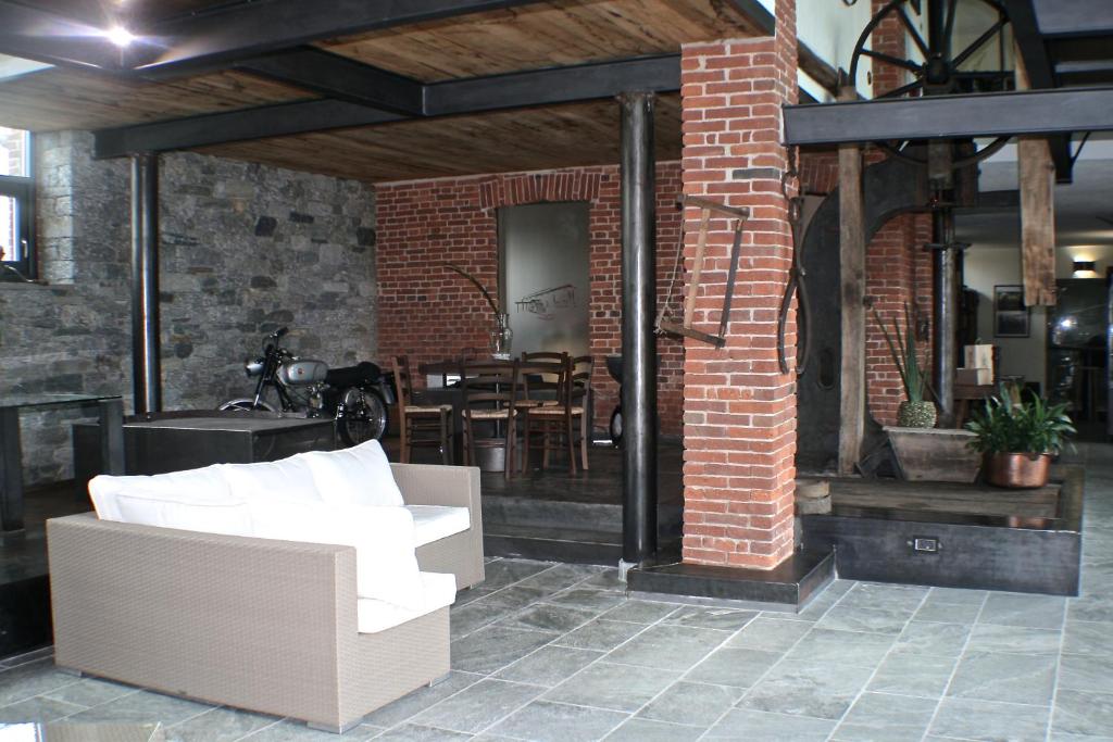 Ruang duduk di Il Vecchio Mulino Di Bairo