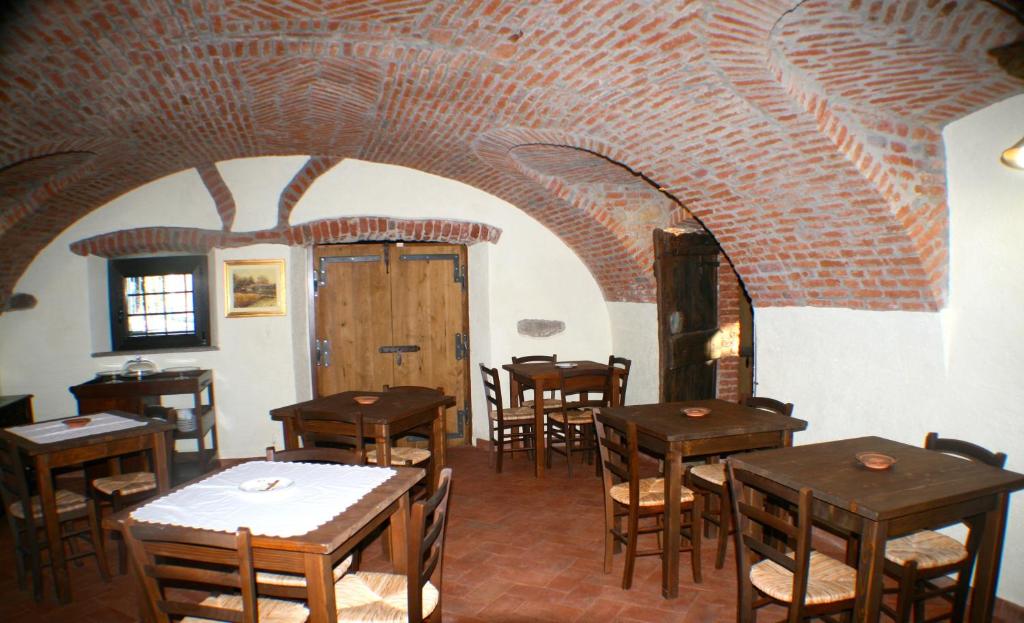 Restoran atau tempat lain untuk makan di Il Vecchio Mulino Di Bairo