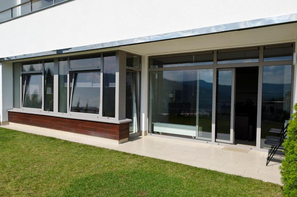 Budova, kde se apartmán nachází