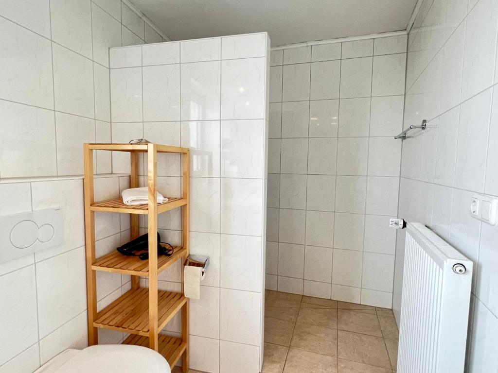 Koupelna v ubytování Der Schwan 7 - 3 Schlafzimmer - 2 Balkone - zentral - 100 qm
