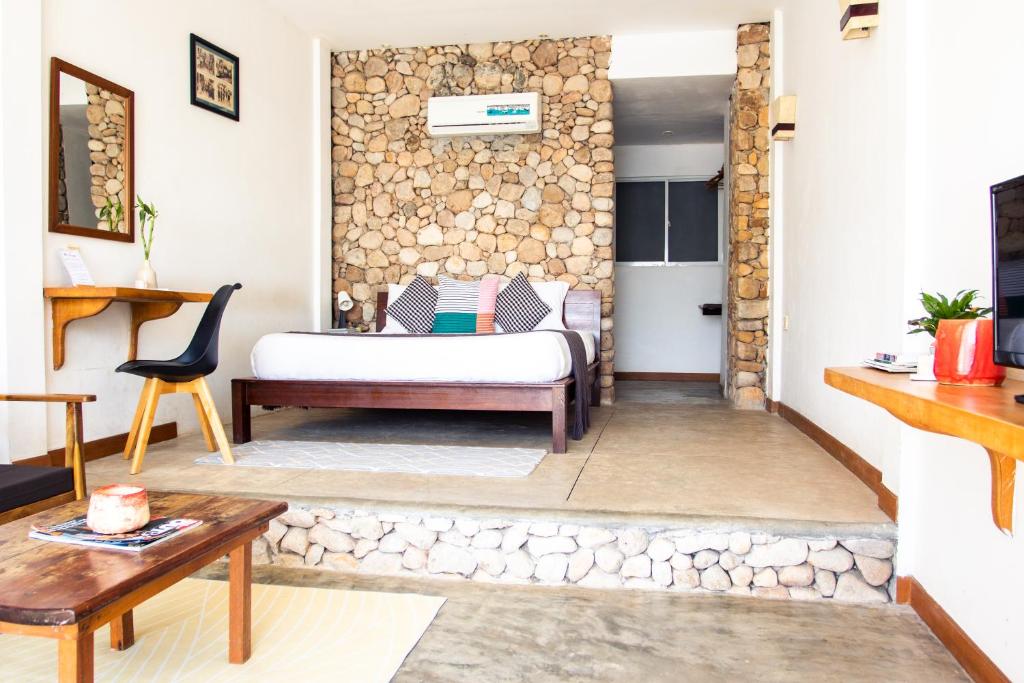 Posezení v ubytování Saravoan-Kep Hotel