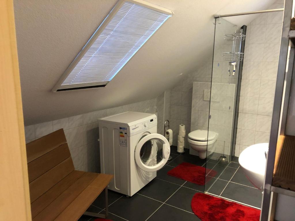 Koupelna v ubytování Napfény Ház Sonnenschein Haus