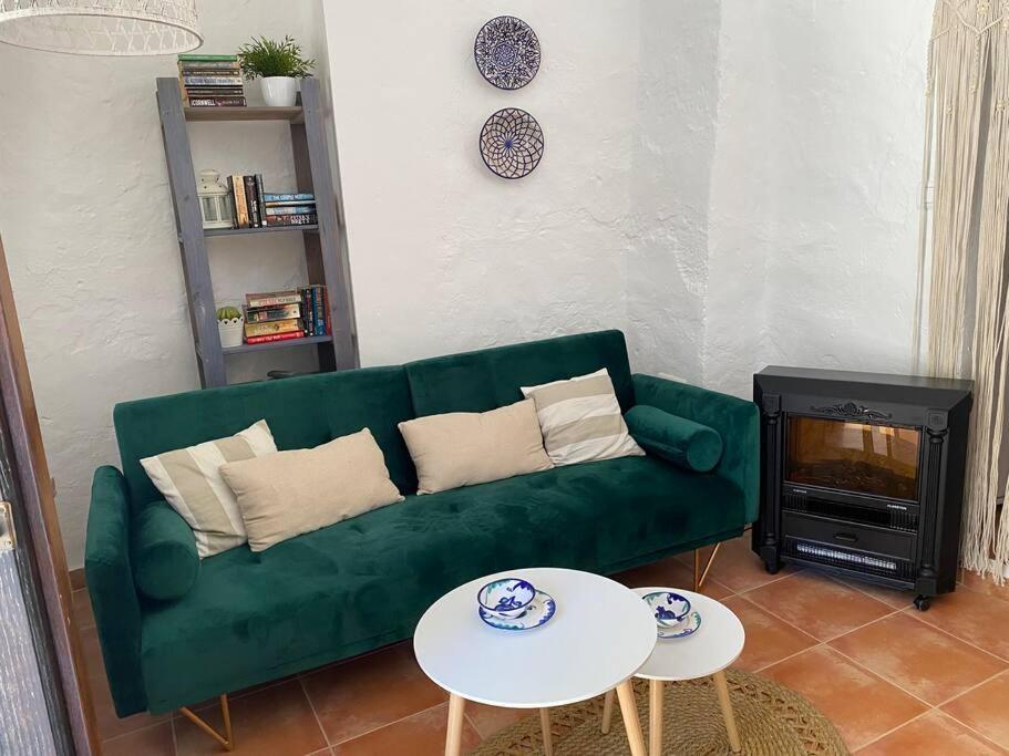 Posezení v ubytování Acogedora Casa Rural en Olvera La Morada