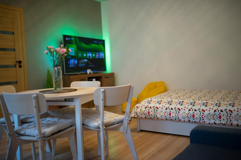 Fotografie z fotogalerie ubytování Wood Apartment z Konsola X-Box v Katovicích