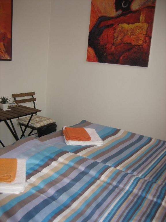 Postel nebo postele na pokoji v ubytování Penzion Ryba