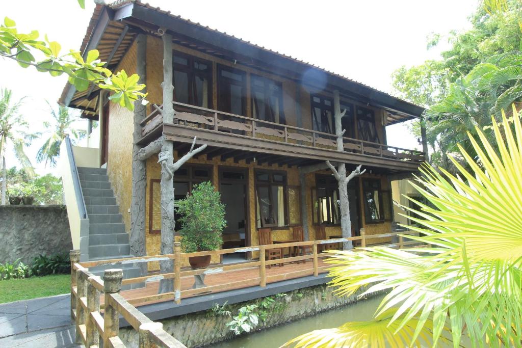 Zahrada ubytování Kangkung Cottages