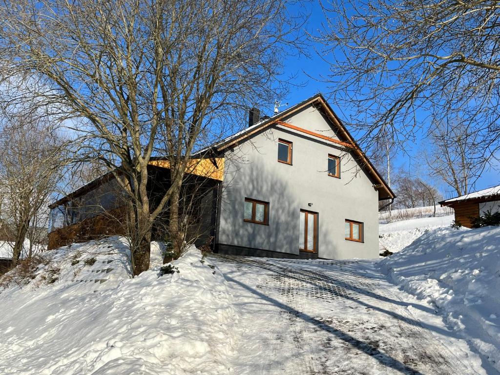 Apartmány Čtyřlístek v zimě