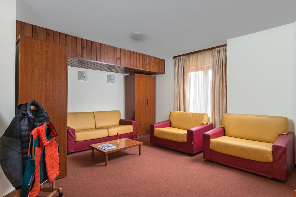 Posezení v ubytování Hotel Pirin