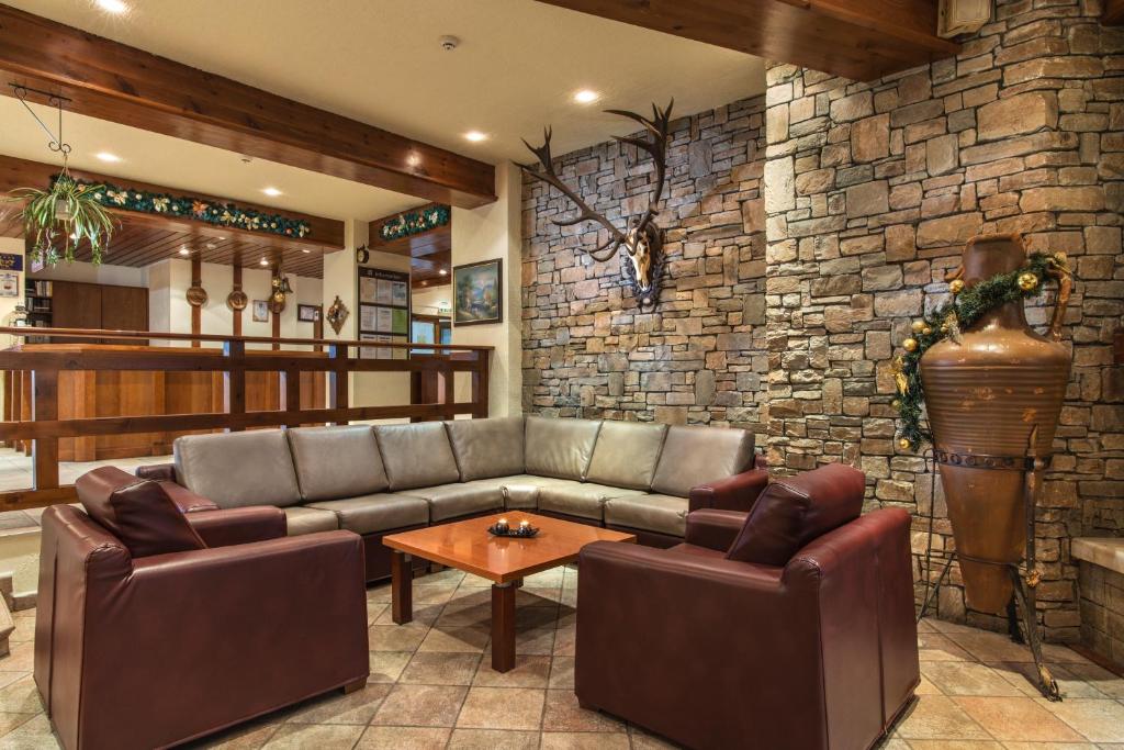 Posezení v ubytování Hotel Pirin