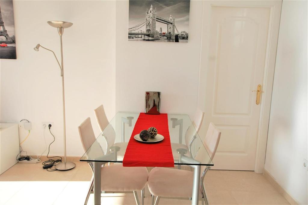 Posedenie v ubytovaní Very nice apartment with see views