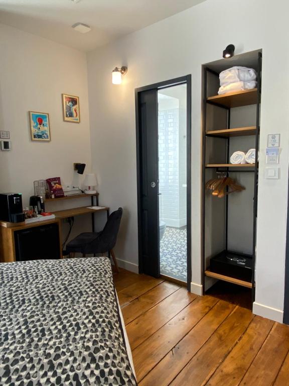 Eco-Lodge City - Appart'Hôtel - VILLA CÔTÉ PLATEAU - Hyper Centre - 3 Étoiles Certifiées- - Chambre Double