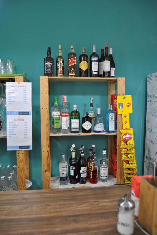 Nápoje v ubytování Balarm - Hostel and Bar
