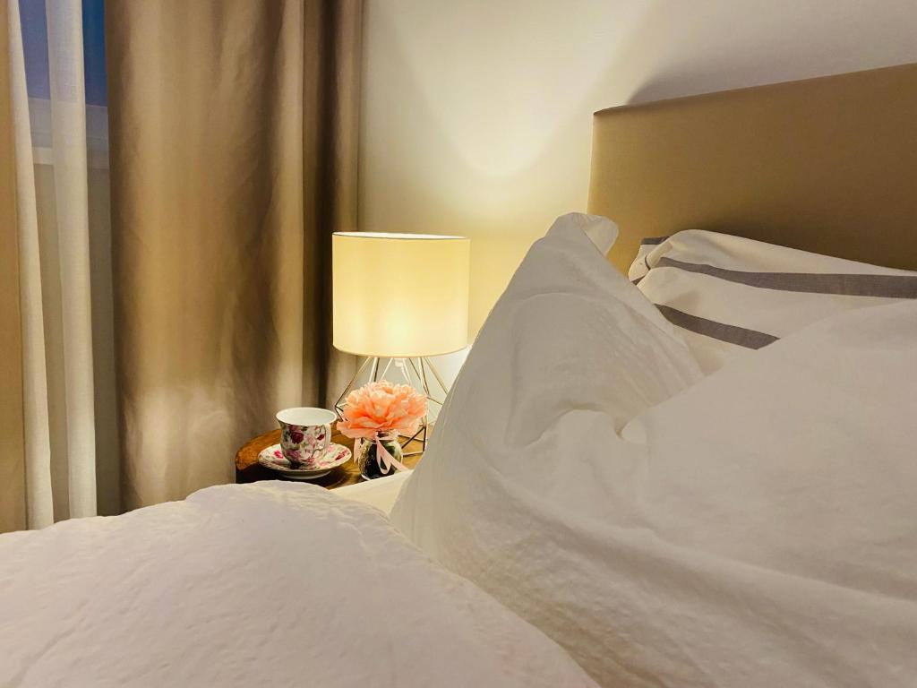 Postel nebo postele na pokoji v ubytování Agriturismo Le Tese