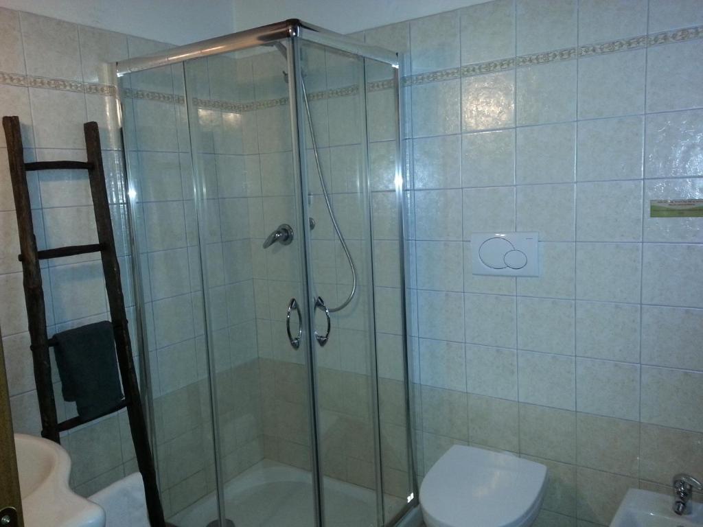 Koupelna v ubytování Agriturismo I Casamenti
