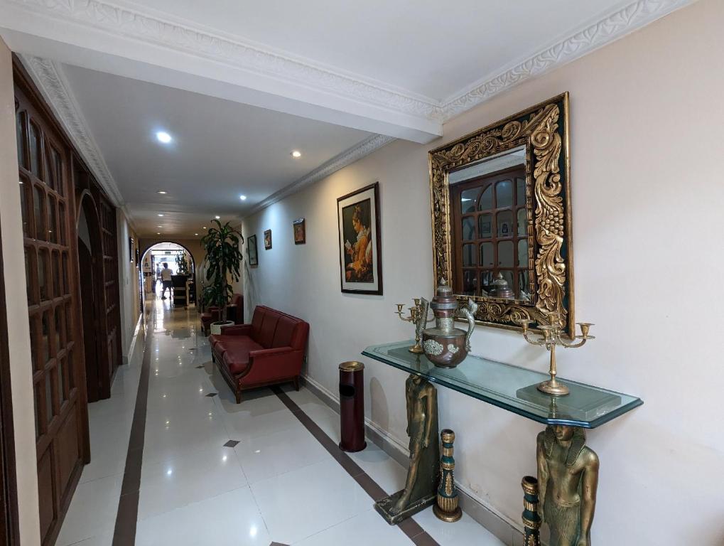 Posezení v ubytování Hotel La Sabana