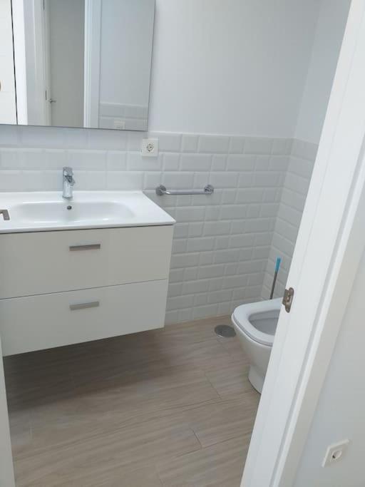 A bathroom at New luxury villa with jacuzzi in heart of Lanzarote