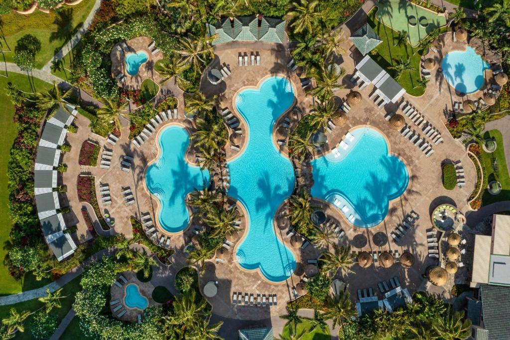 Bazén v ubytování The Ritz-Carlton Maui, Kapalua nebo v jeho okolí
