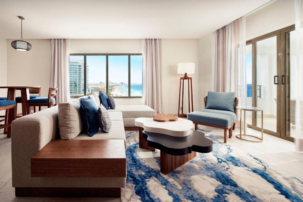 Posezení v ubytování JW Marriott Cancun Resort & Spa