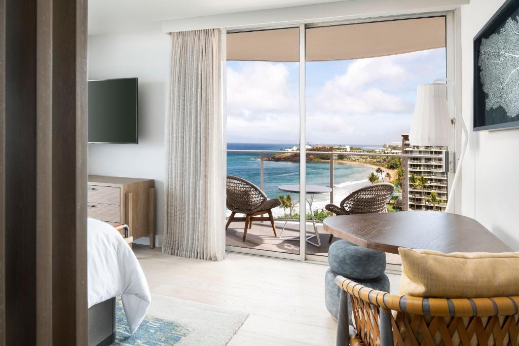 The Westin Maui Resort & Spa, Ka'anapaliにあるテレビまたはエンターテインメントセンター