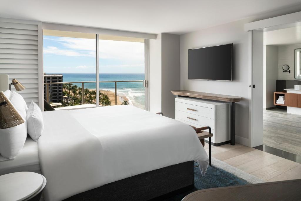 The Westin Maui Resort & Spa, Ka'anapaliにあるテレビまたはエンターテインメントセンター