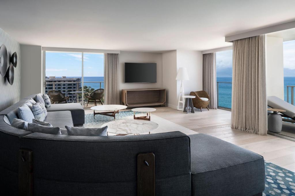 The Westin Maui Resort & Spa, Ka'anapaliにあるテレビまたはエンターテインメントセンター