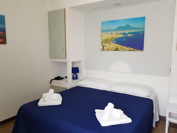 Postel nebo postele na pokoji v ubytování Hotel La Plancia