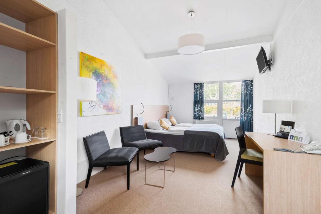 Postel nebo postele na pokoji v ubytování Best Western Hotel Hillerød