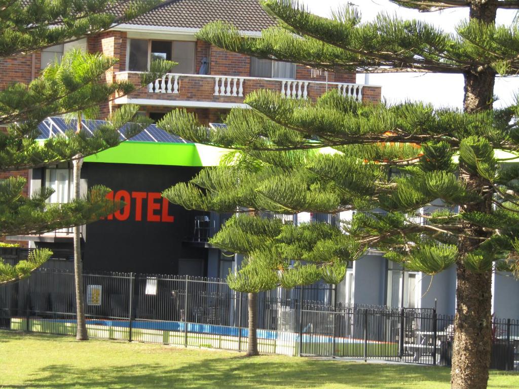 Budova, kde se motel nachází