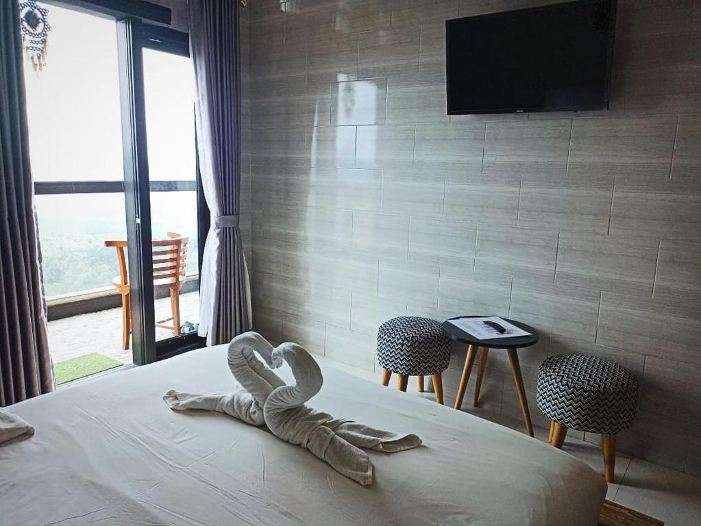 Batur view Homestay - Loft - Double Room With Balcony