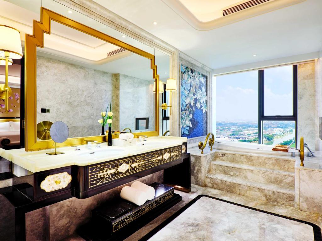 Koupelna v ubytování The Yun Hotel Foshan Nanhai-Near Pazhou Complex