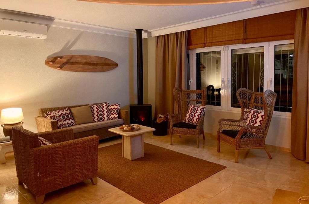 Posedenie v ubytovaní Beach house 'Tiempo Lento'